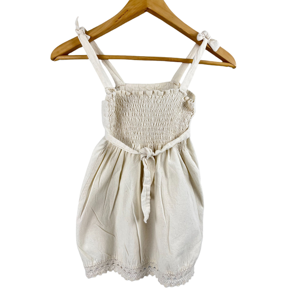 Handmade Embroidered Strappy Dress for Girls Size 2 - Picture 5 of 7